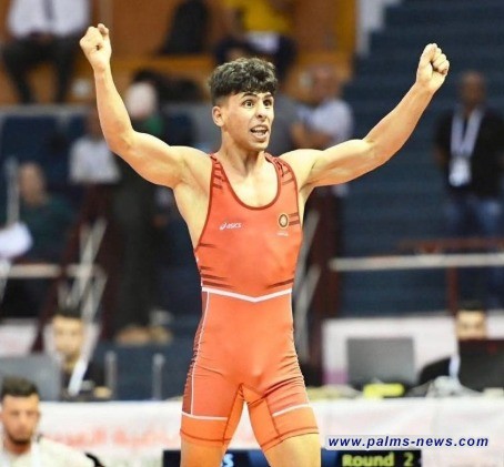 المصارع العراقي سجاد علي يتغلب على الثالث عالمياً في دورة التضامن الإسلامي